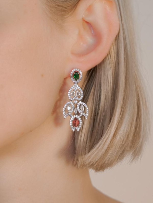 Earing Green&Red 03